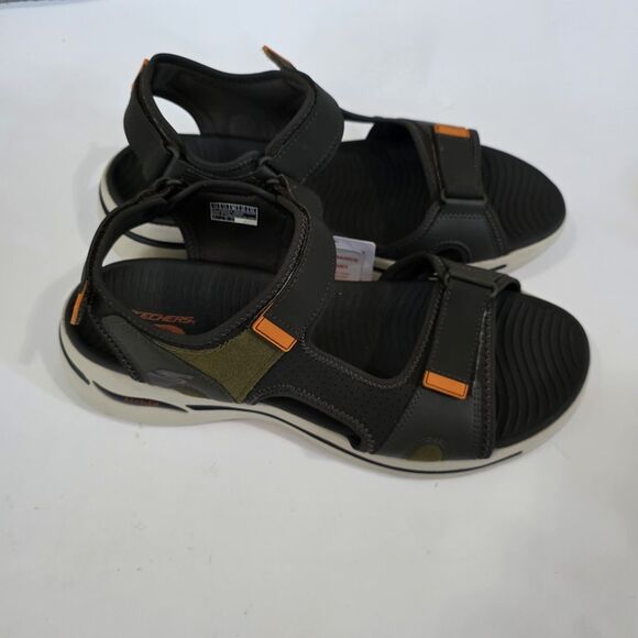 Skechers Go Walk Mens Arch Fit Sandals sz 12